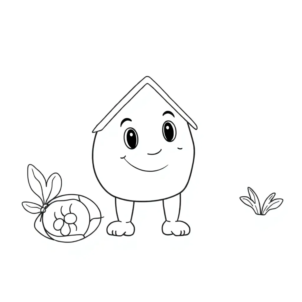 Childrens coloring page