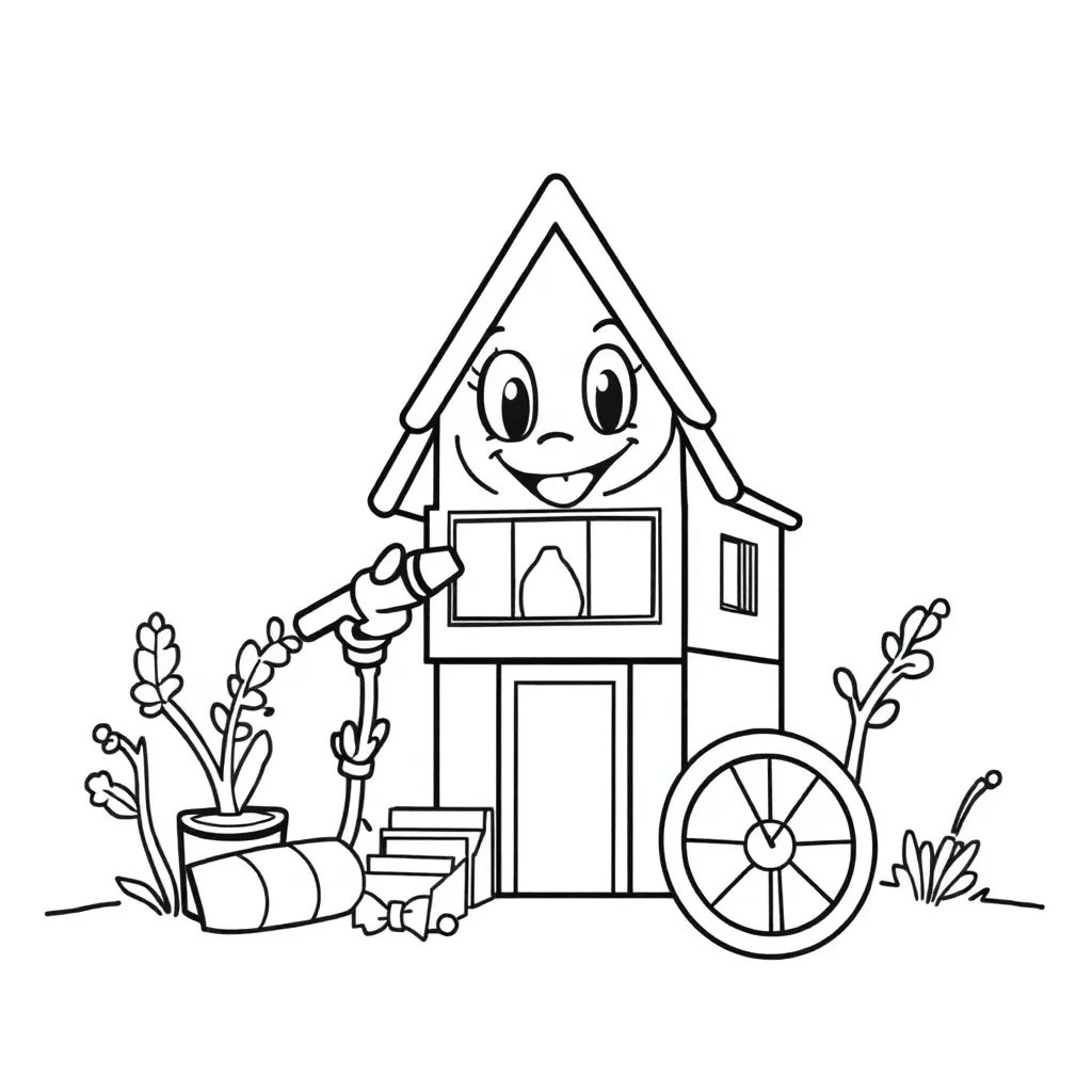 Childrens coloring page