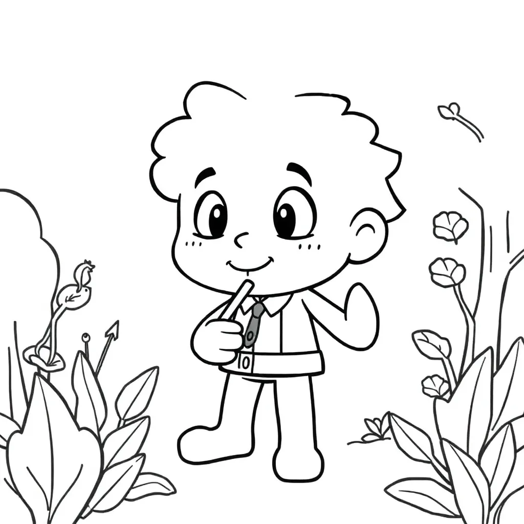 Childrens coloring page