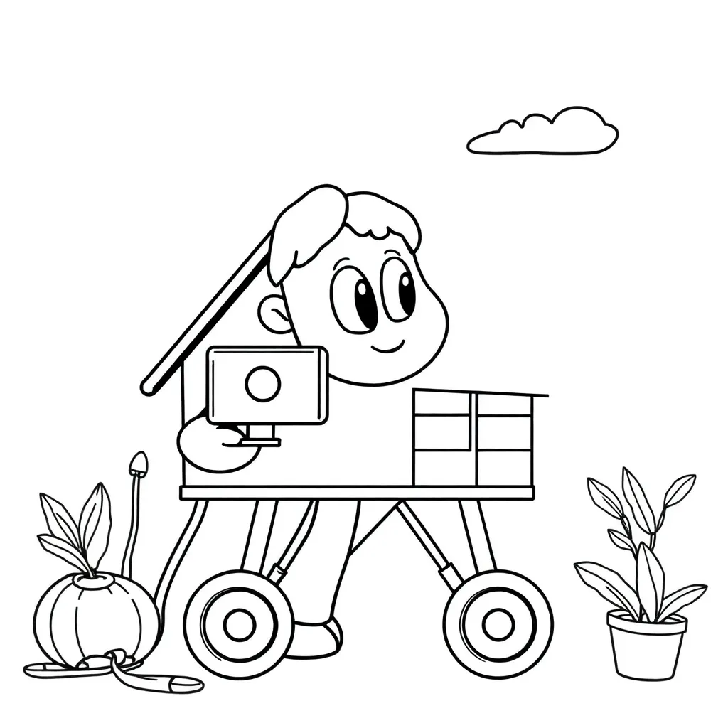 Childrens coloring page