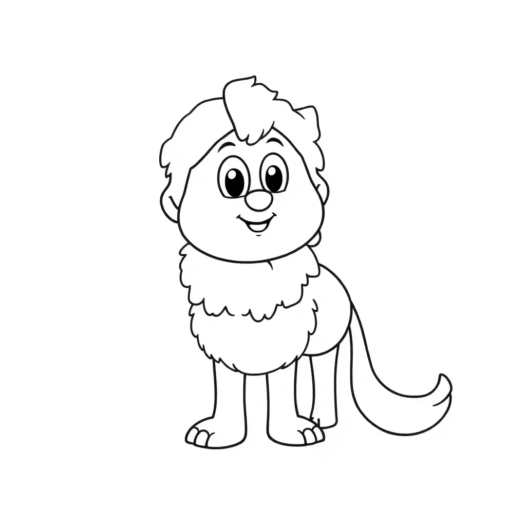 Childrens coloring page