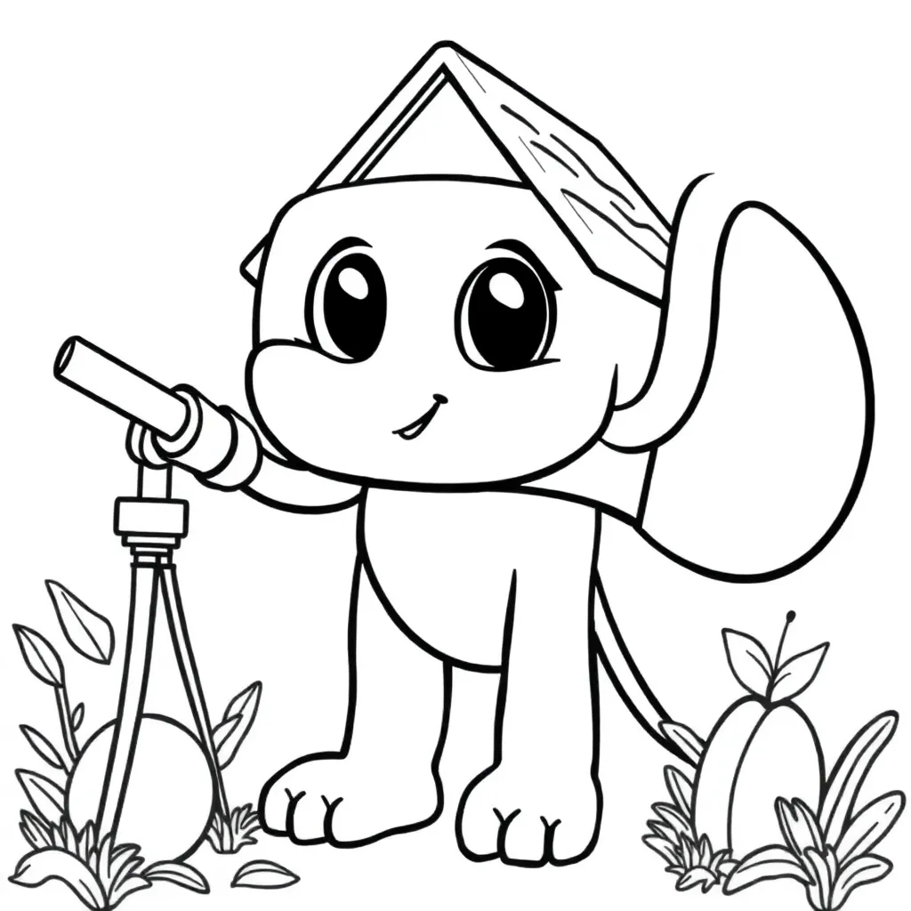 Childrens coloring page
