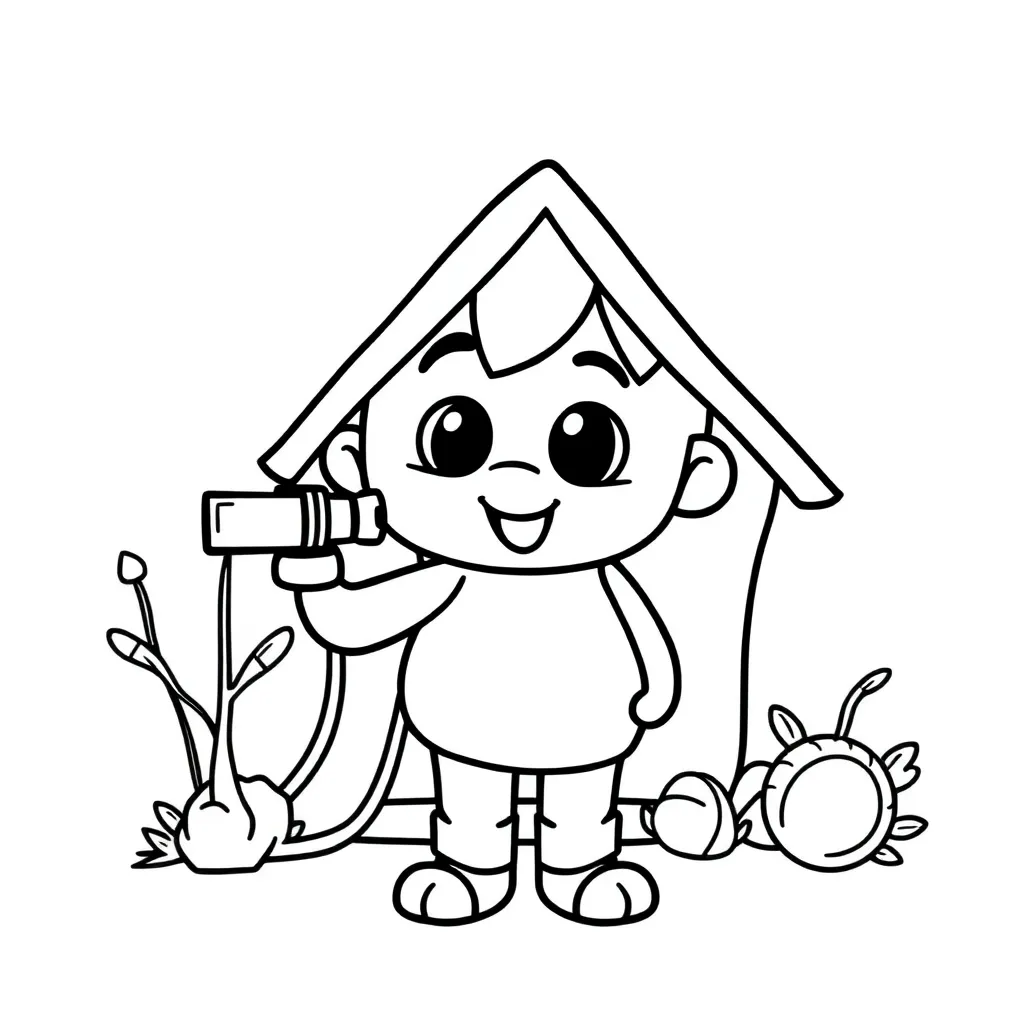 Childrens coloring page