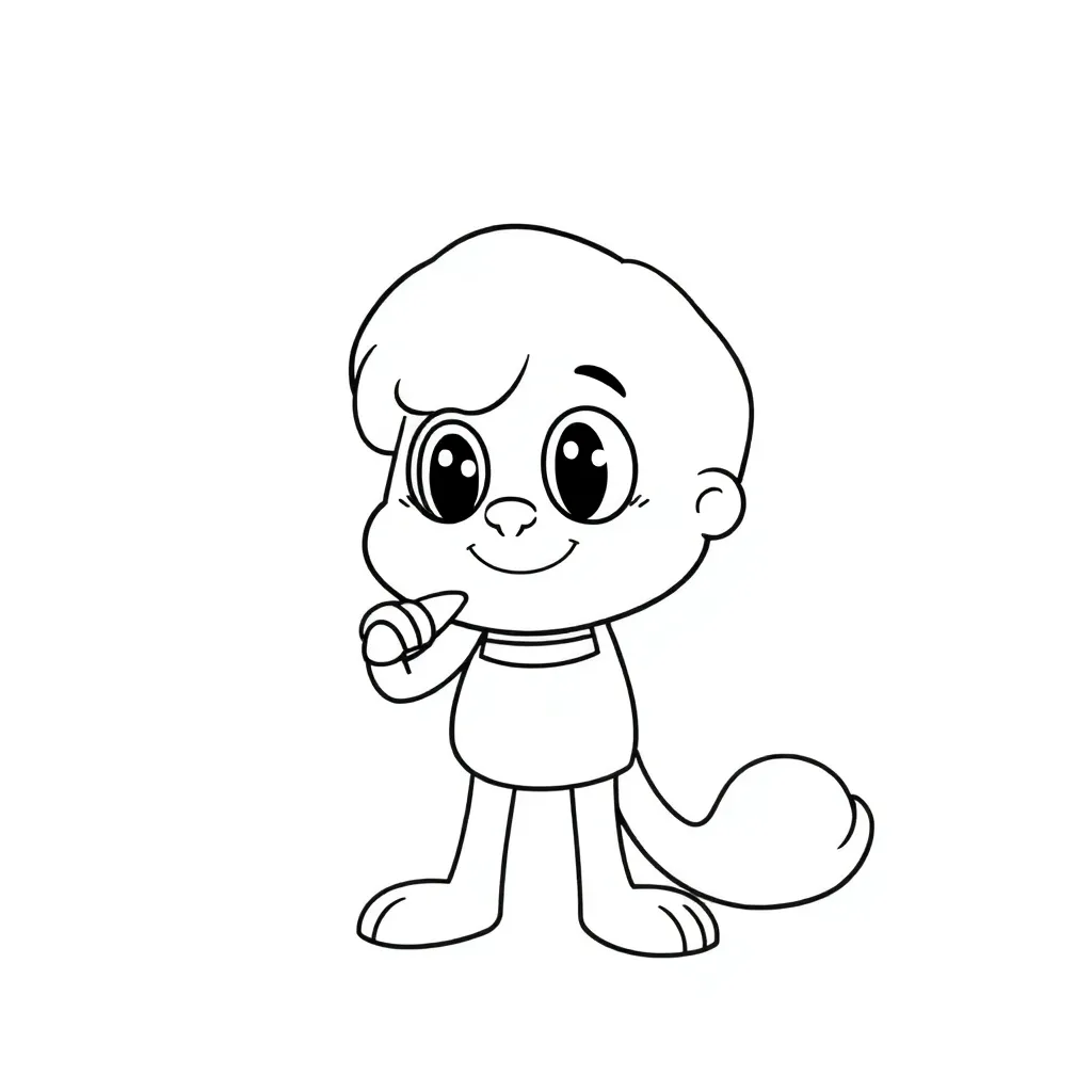 Childrens coloring page