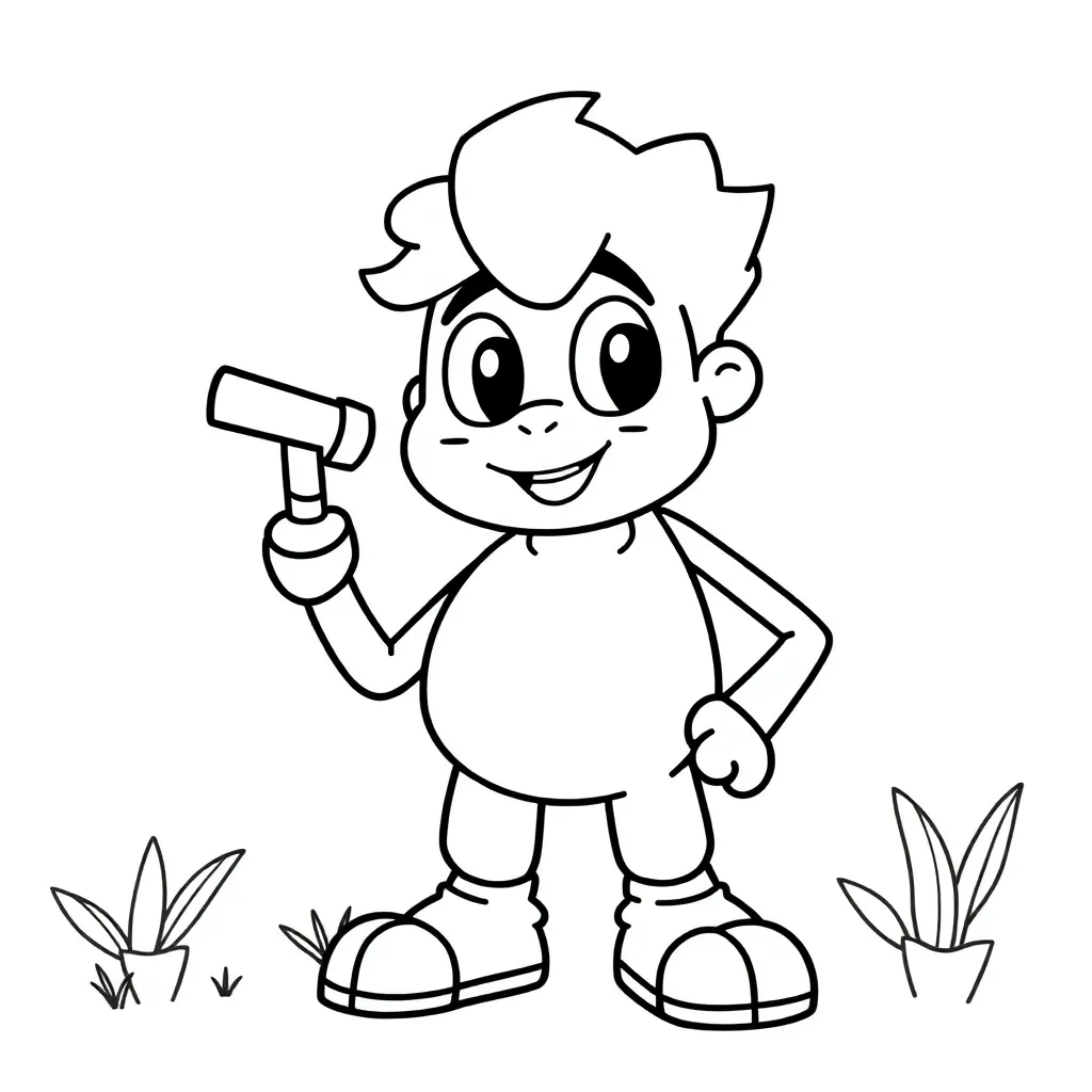 Childrens coloring page