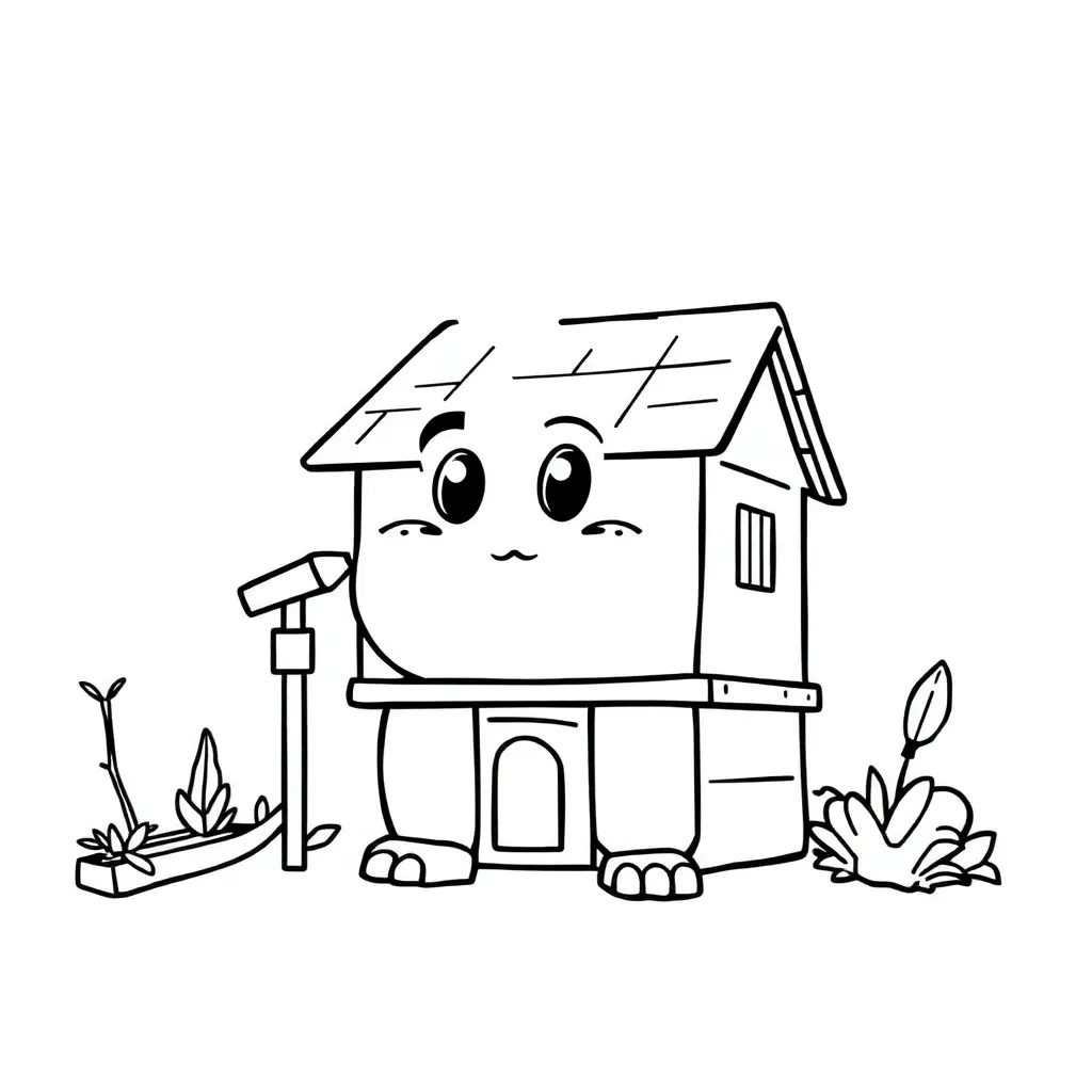 Childrens coloring page