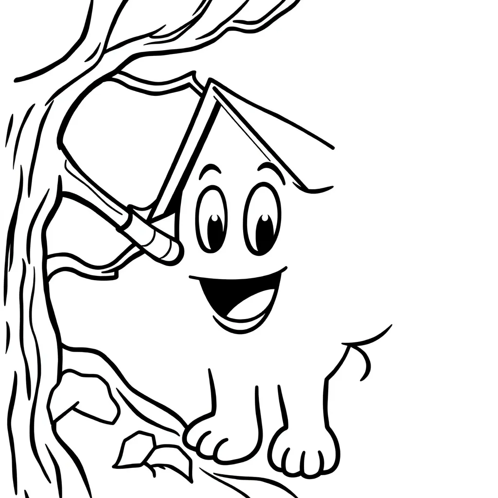 Childrens coloring page