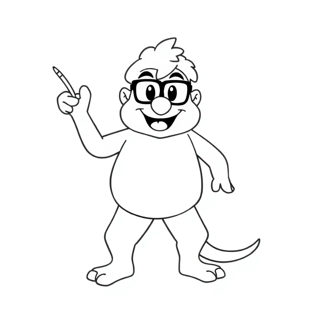 Childrens coloring page