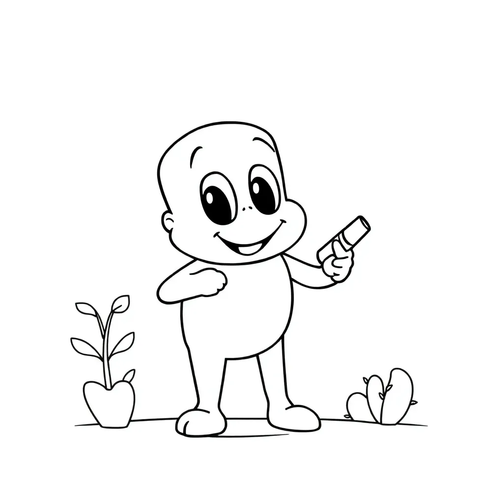Childrens coloring page