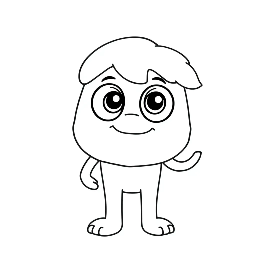 Childrens coloring page