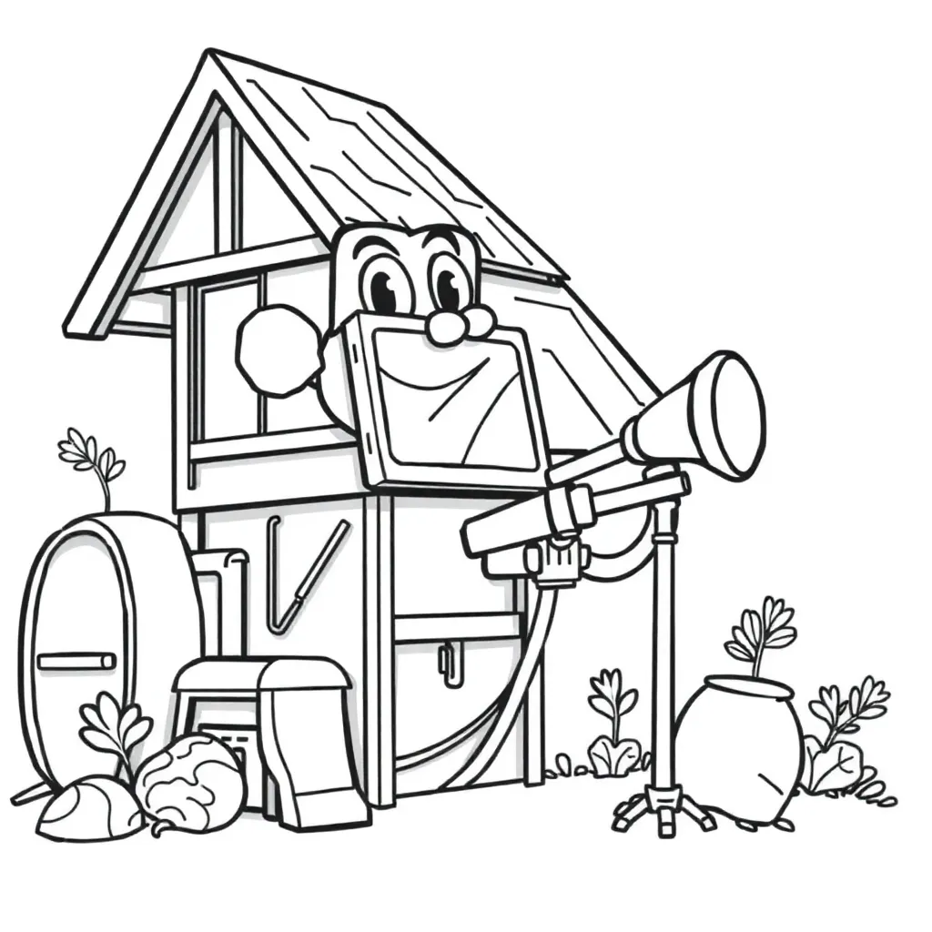 Childrens coloring page
