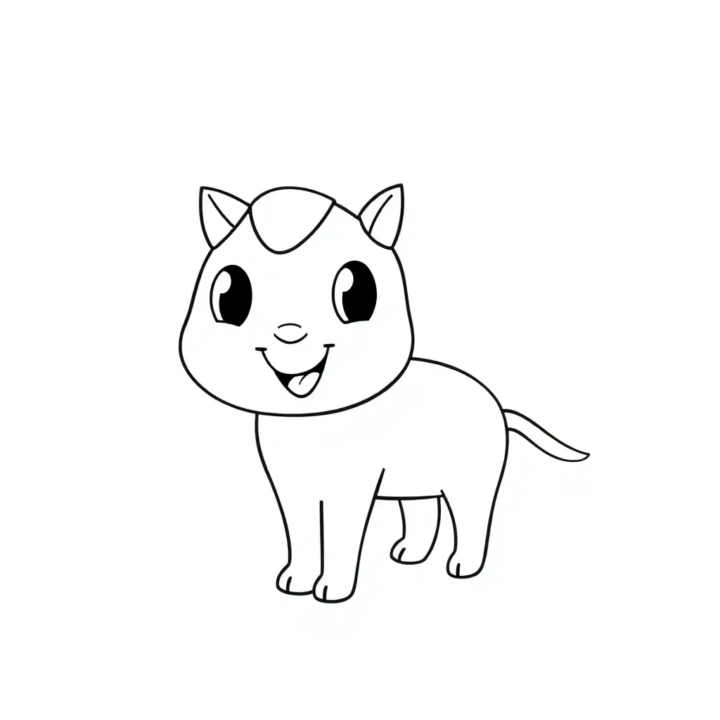 Childrens coloring page