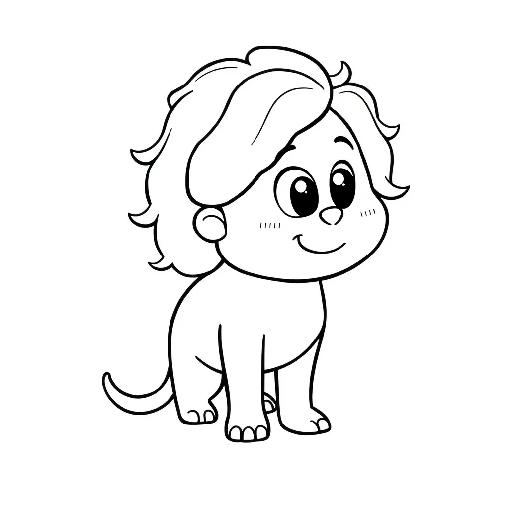 Childrens coloring page