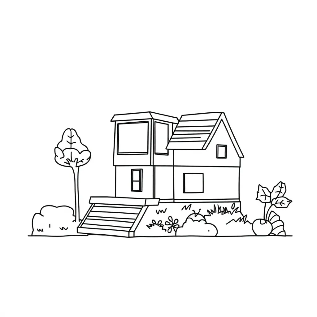 Childrens coloring page