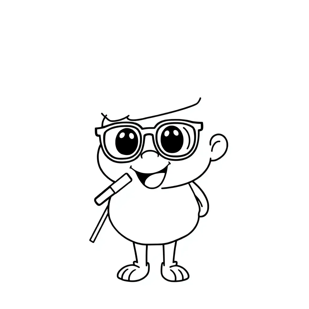 Childrens coloring page