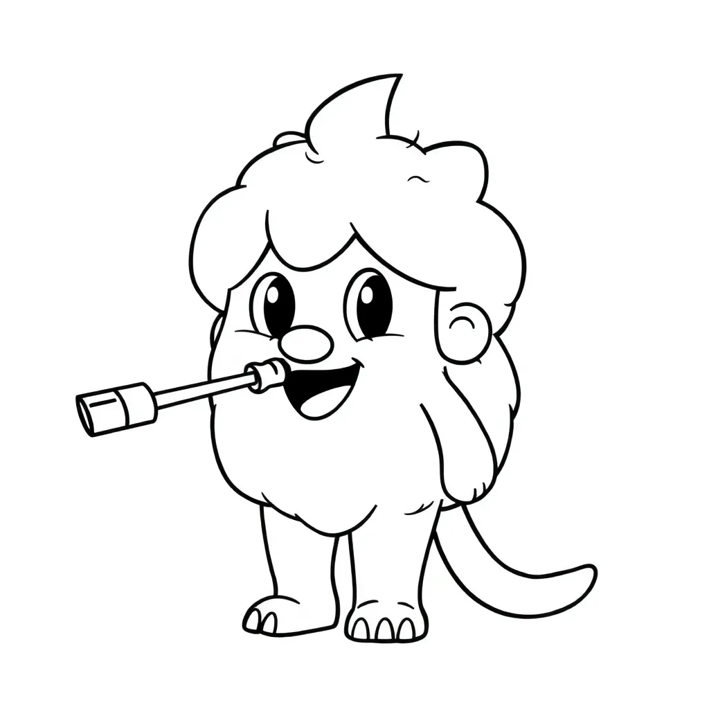 Childrens coloring page