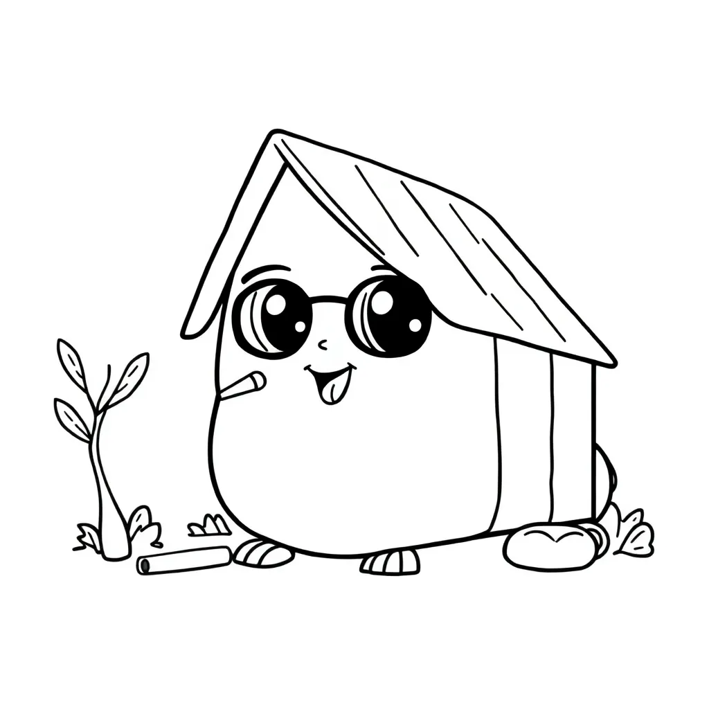 Childrens coloring page