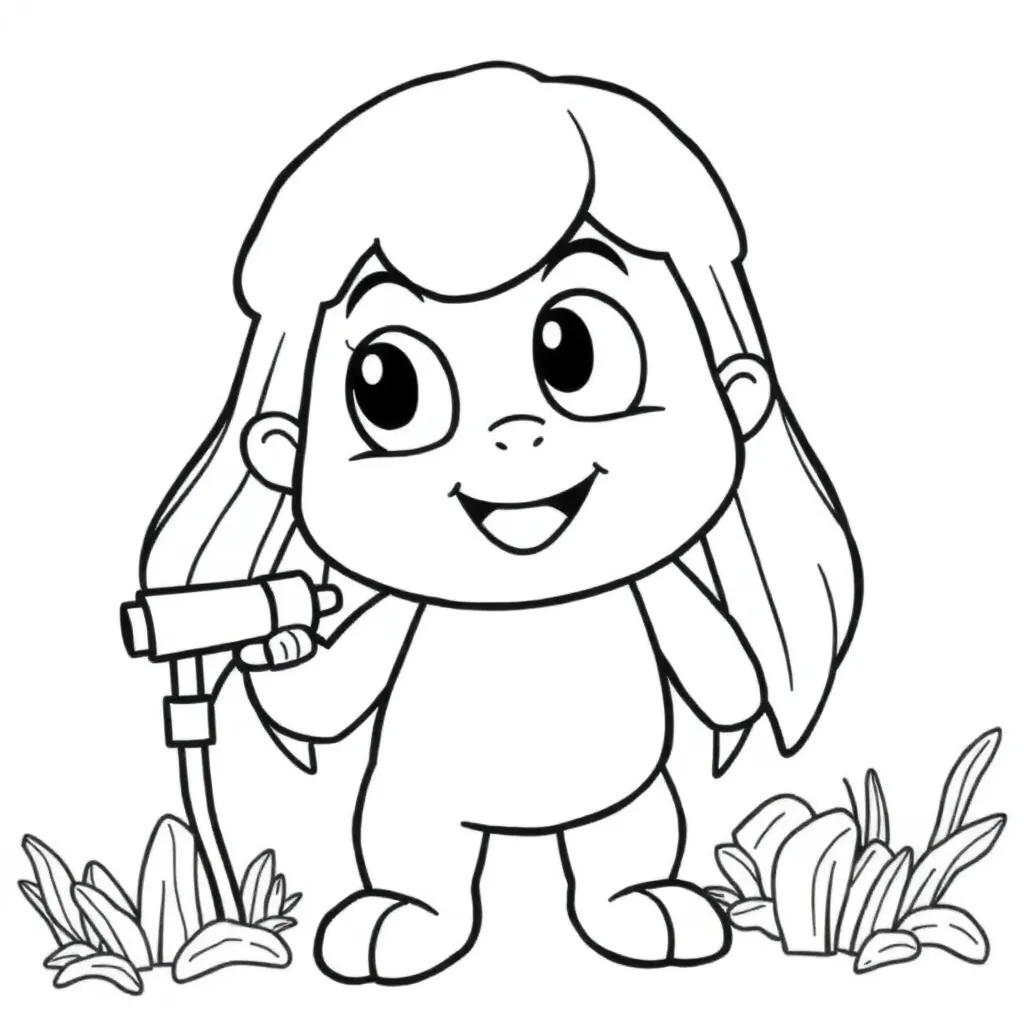 Childrens coloring page