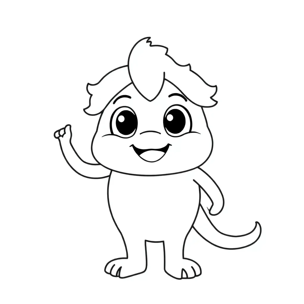 Childrens coloring page