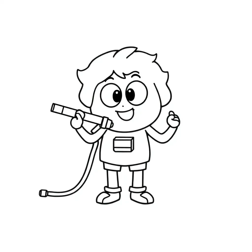 Childrens coloring page