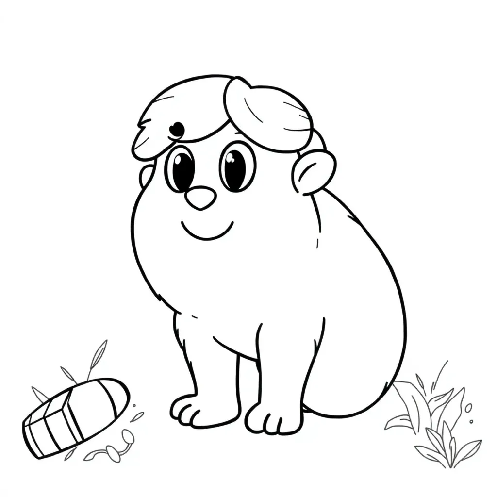 Childrens coloring page