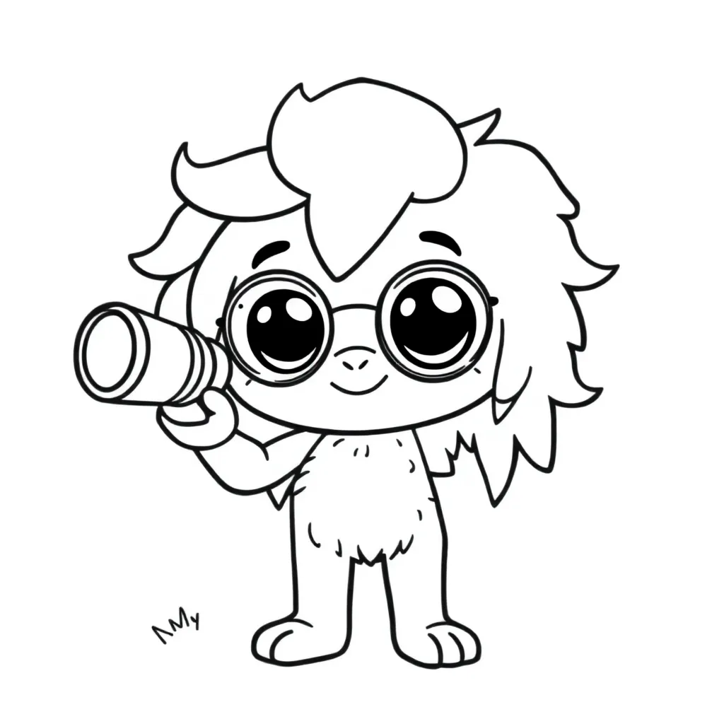 Childrens coloring page