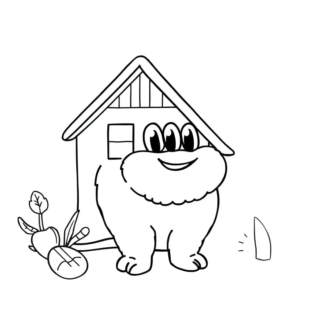 Childrens coloring page