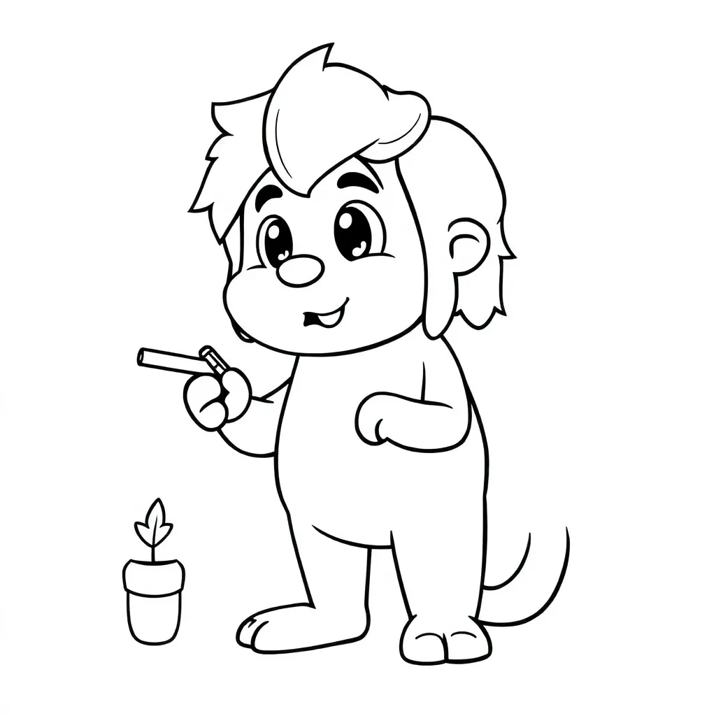 Childrens coloring page