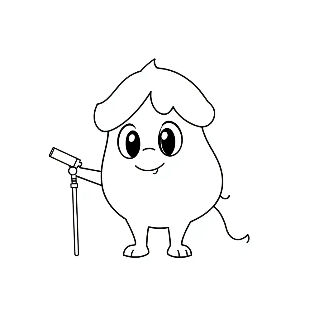 Childrens coloring page