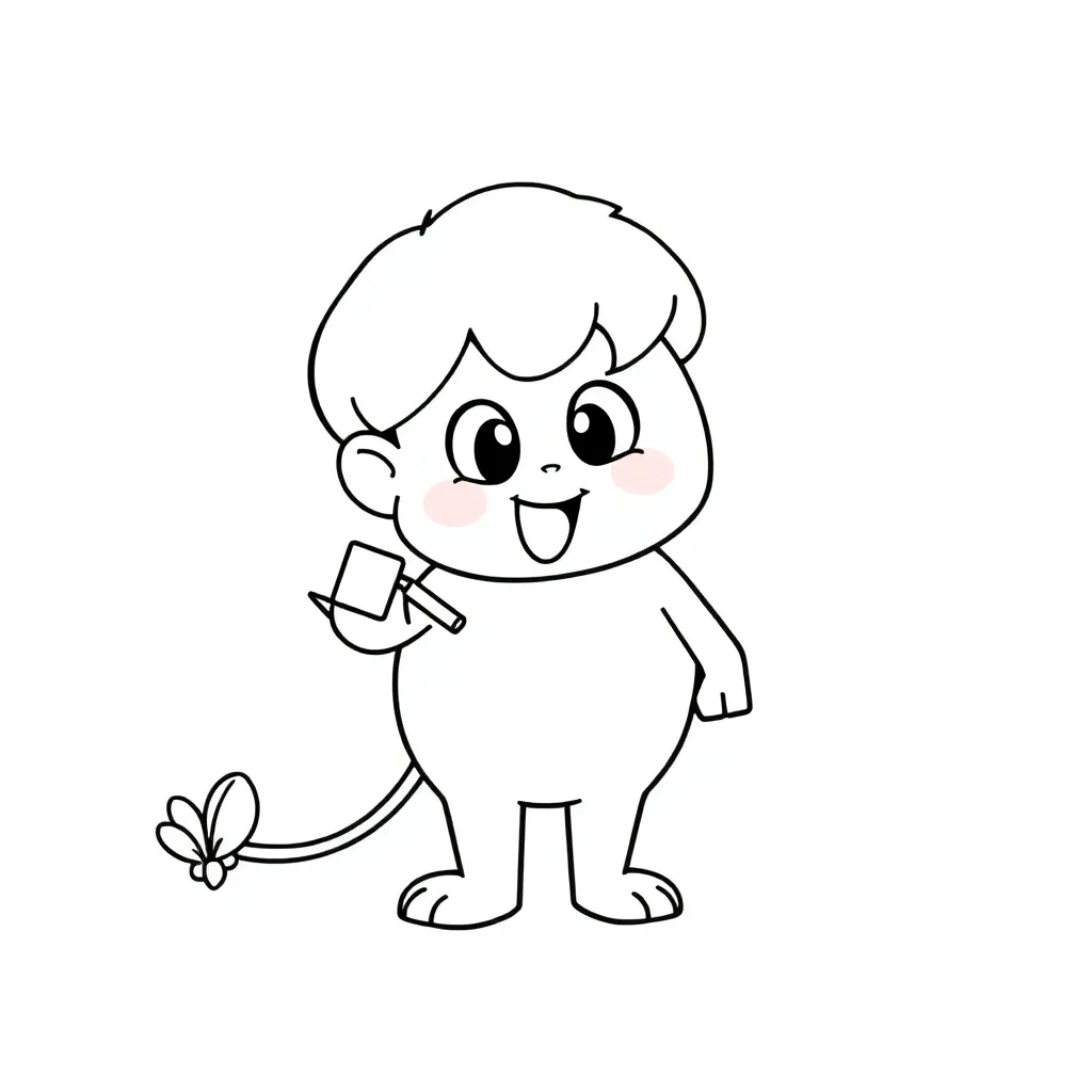 Childrens coloring page