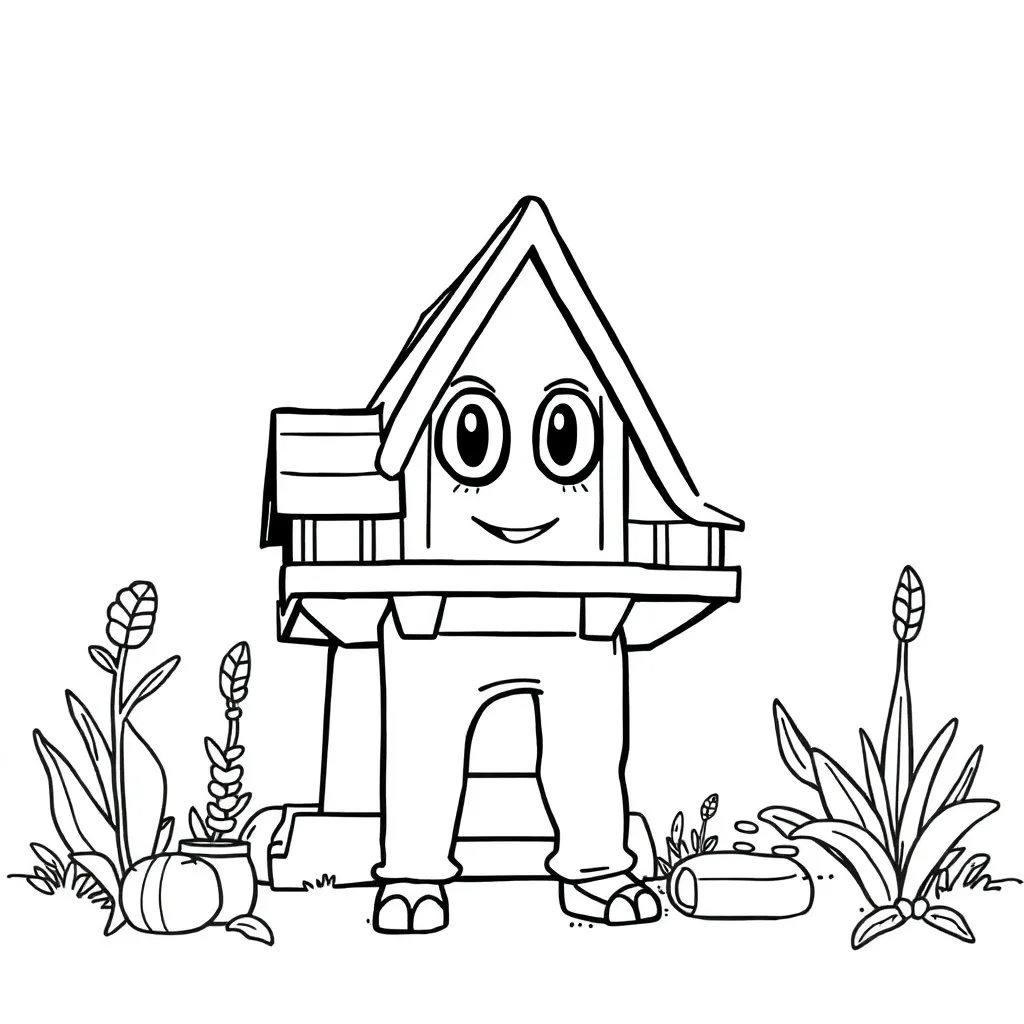 Childrens coloring page
