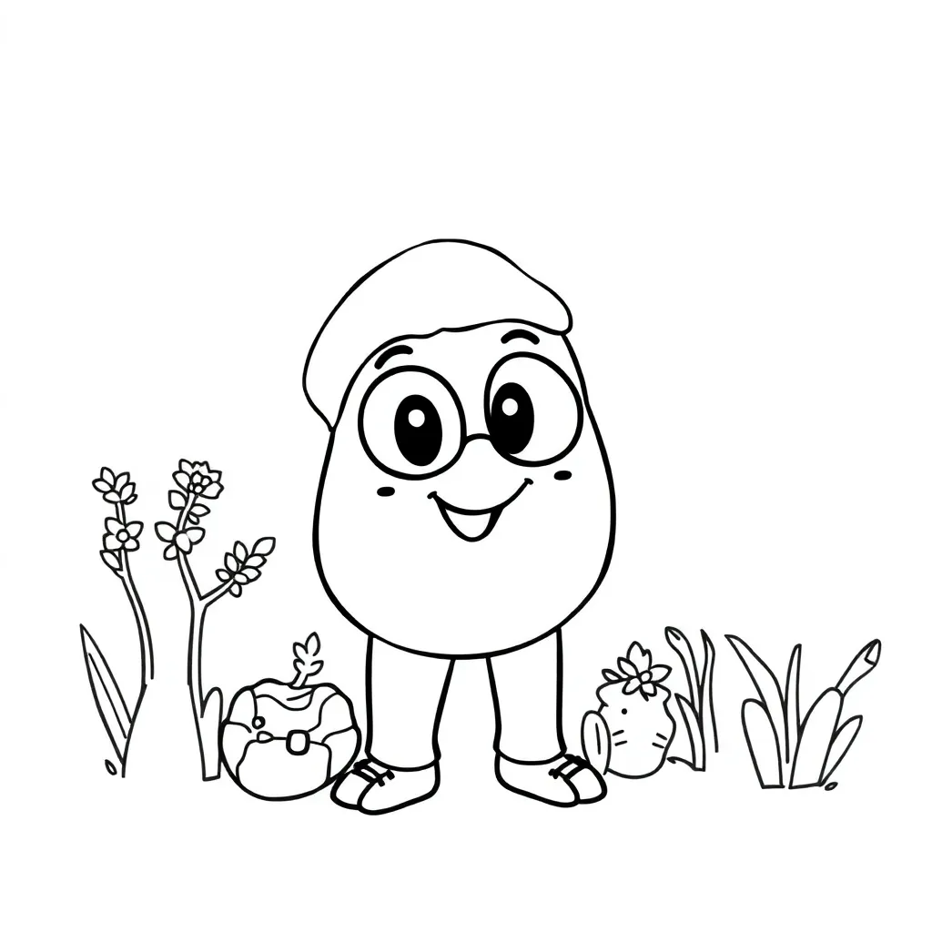 Childrens coloring page