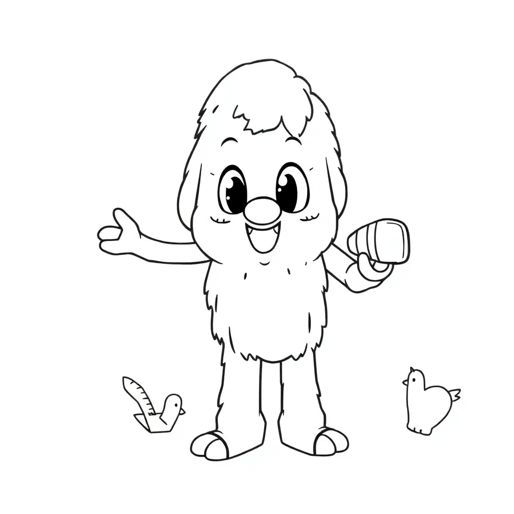 Childrens coloring page