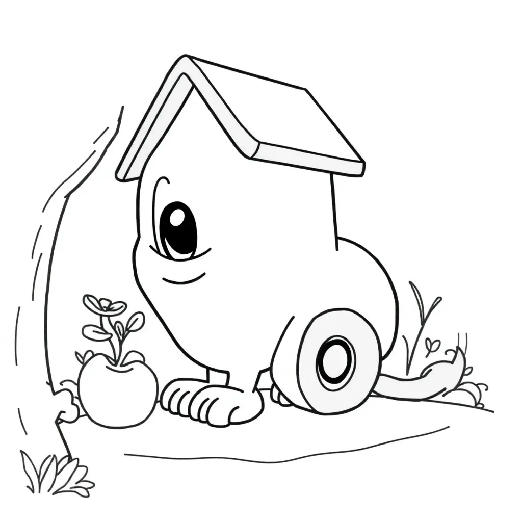 Childrens coloring page