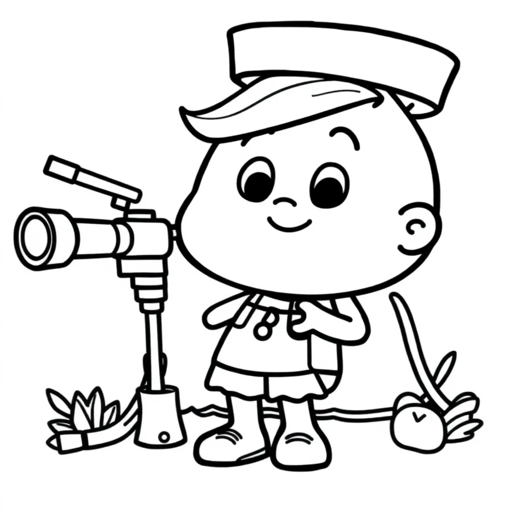 Childrens coloring page