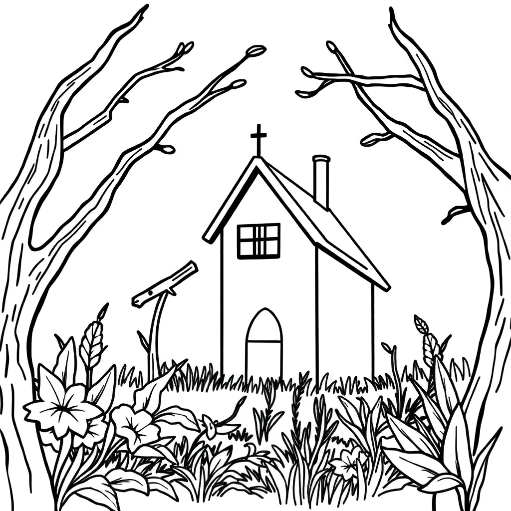 Childrens coloring page
