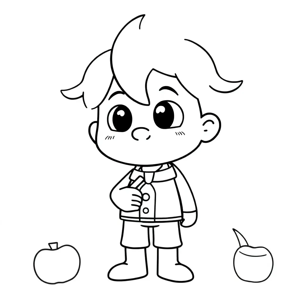 Childrens coloring page