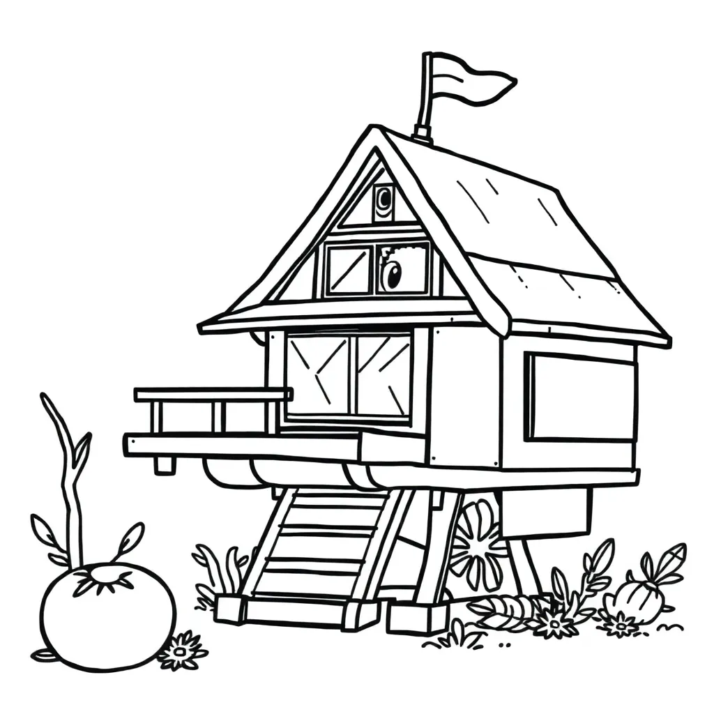 Childrens coloring page
