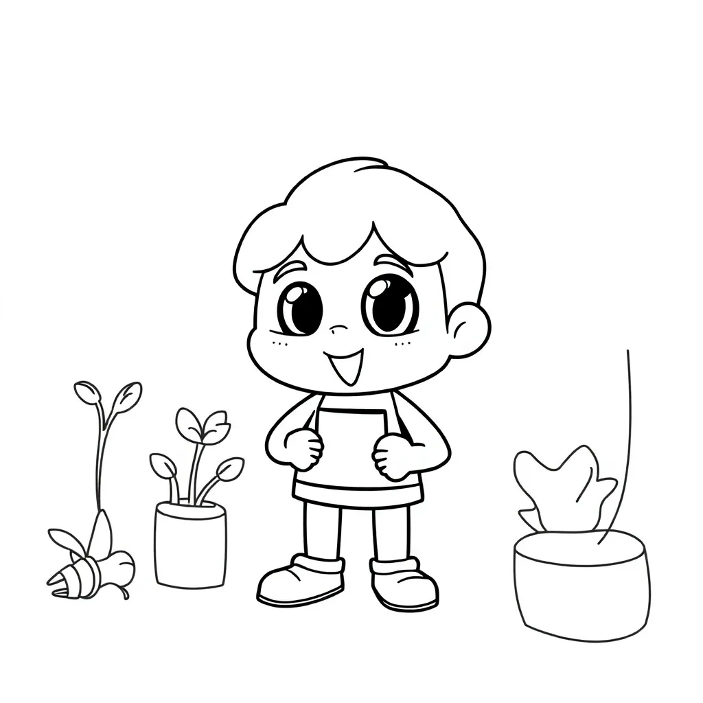 Childrens coloring page