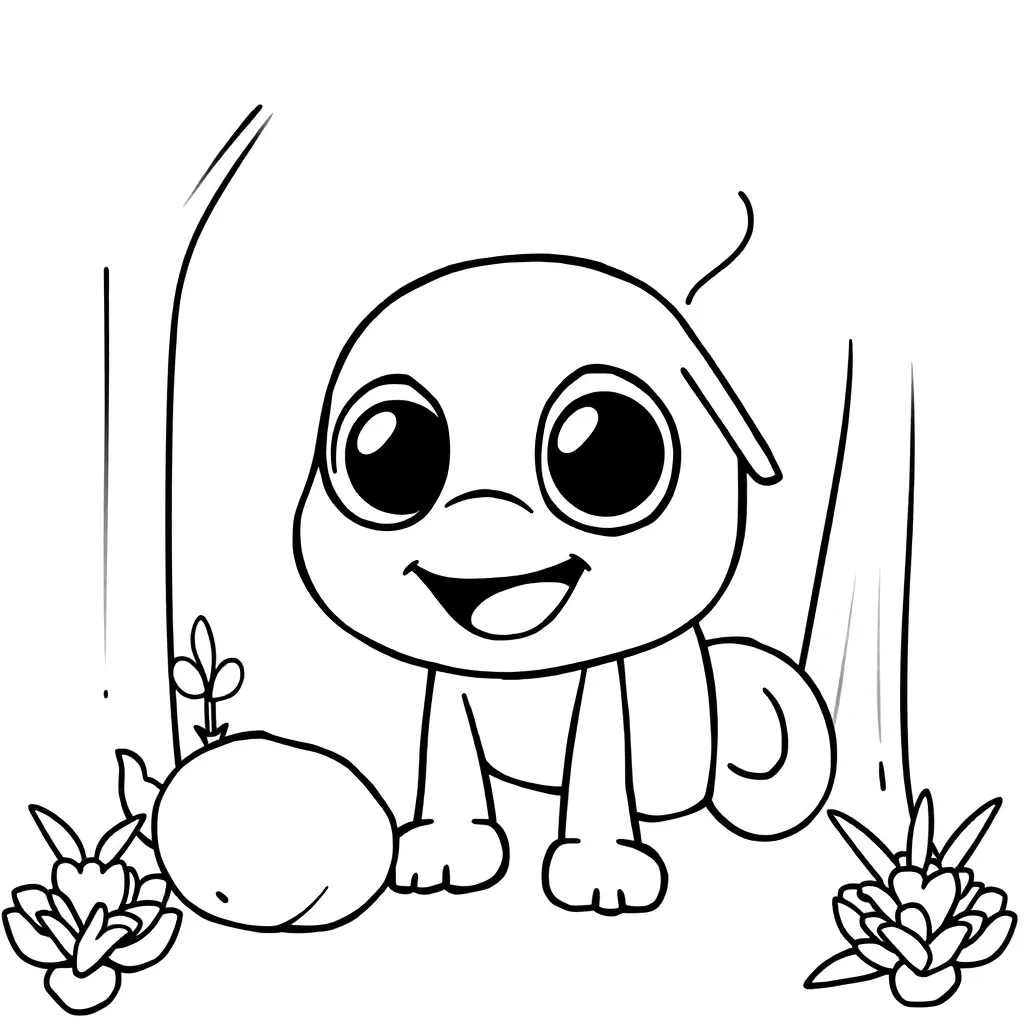 Childrens coloring page