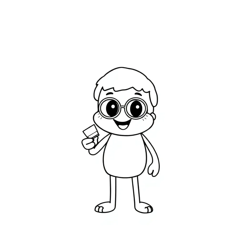 Childrens coloring page