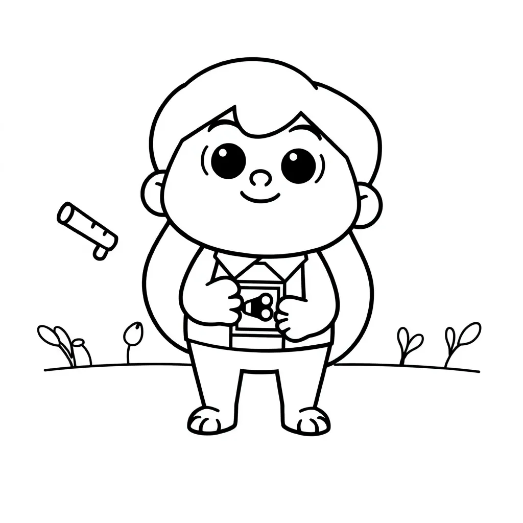 Childrens coloring page