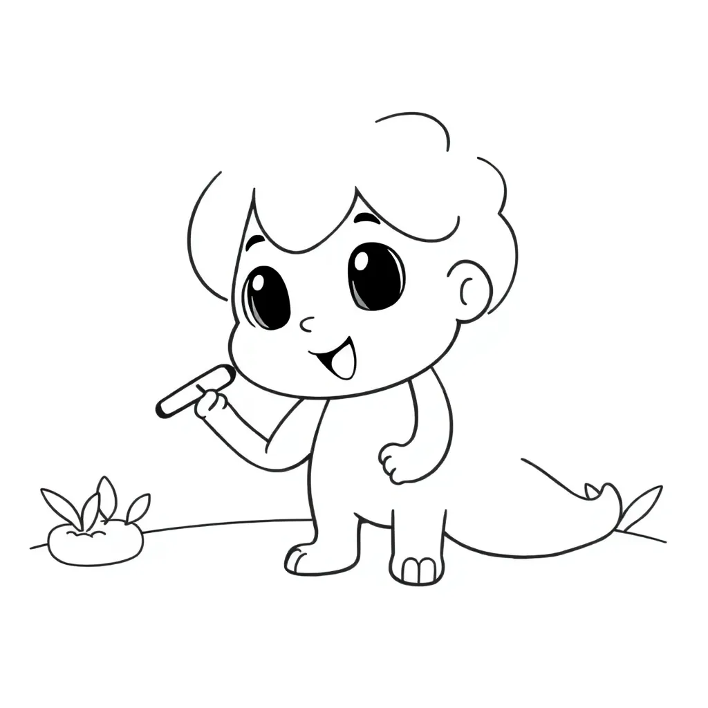 Childrens coloring page