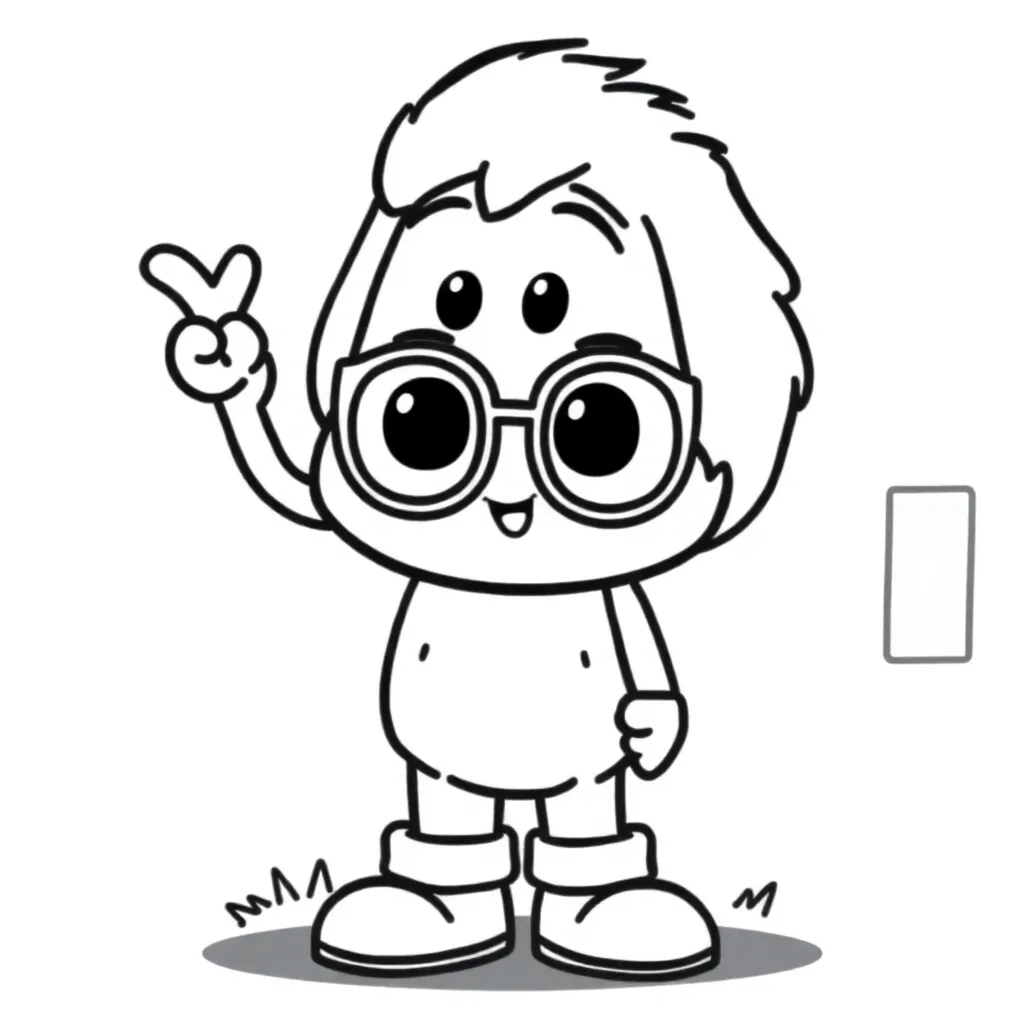 Childrens coloring page