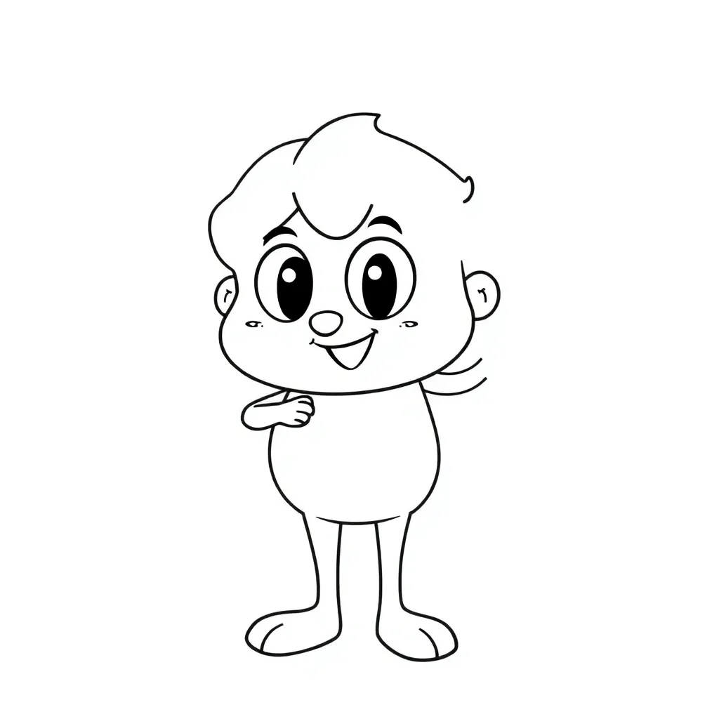 Childrens coloring page