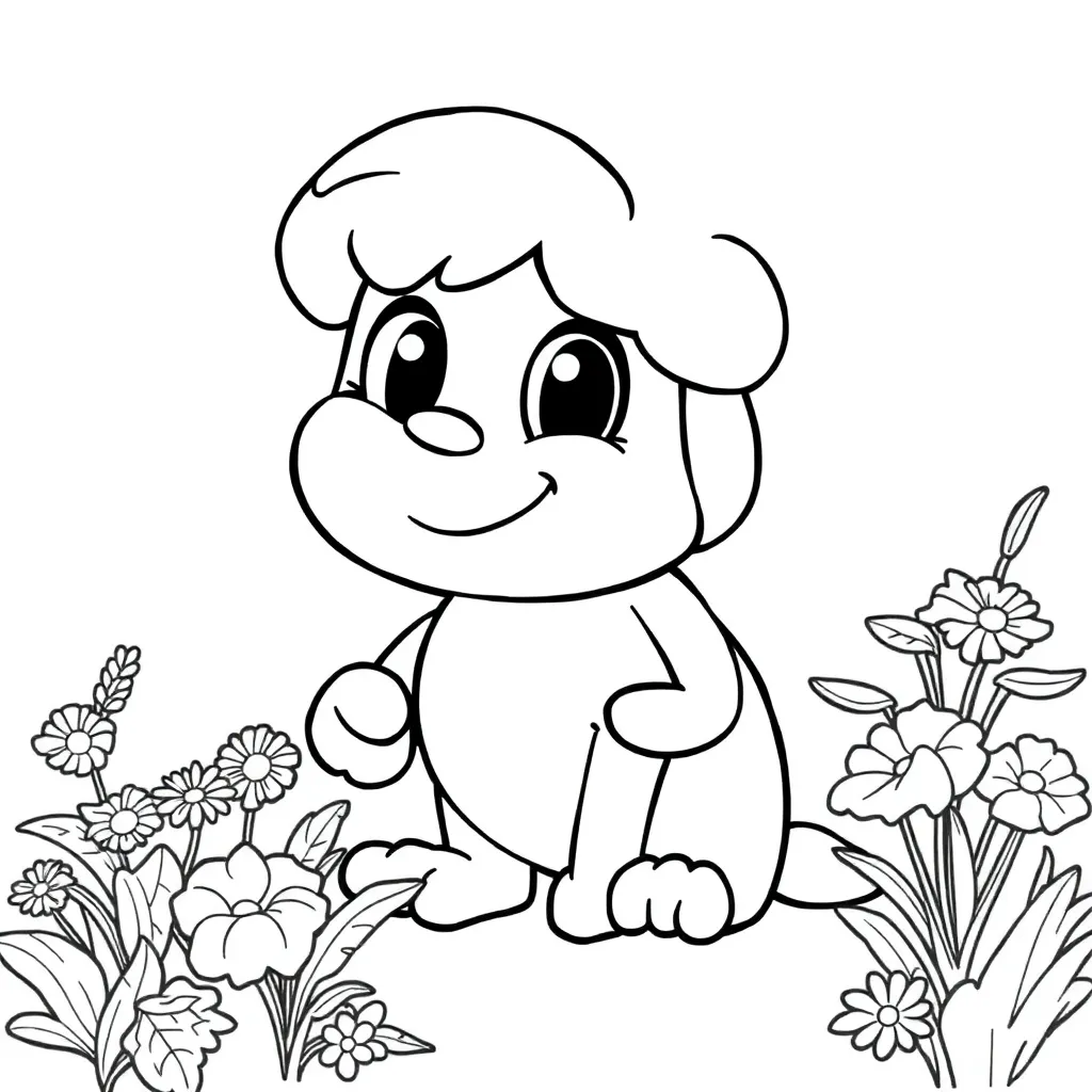 Childrens coloring page