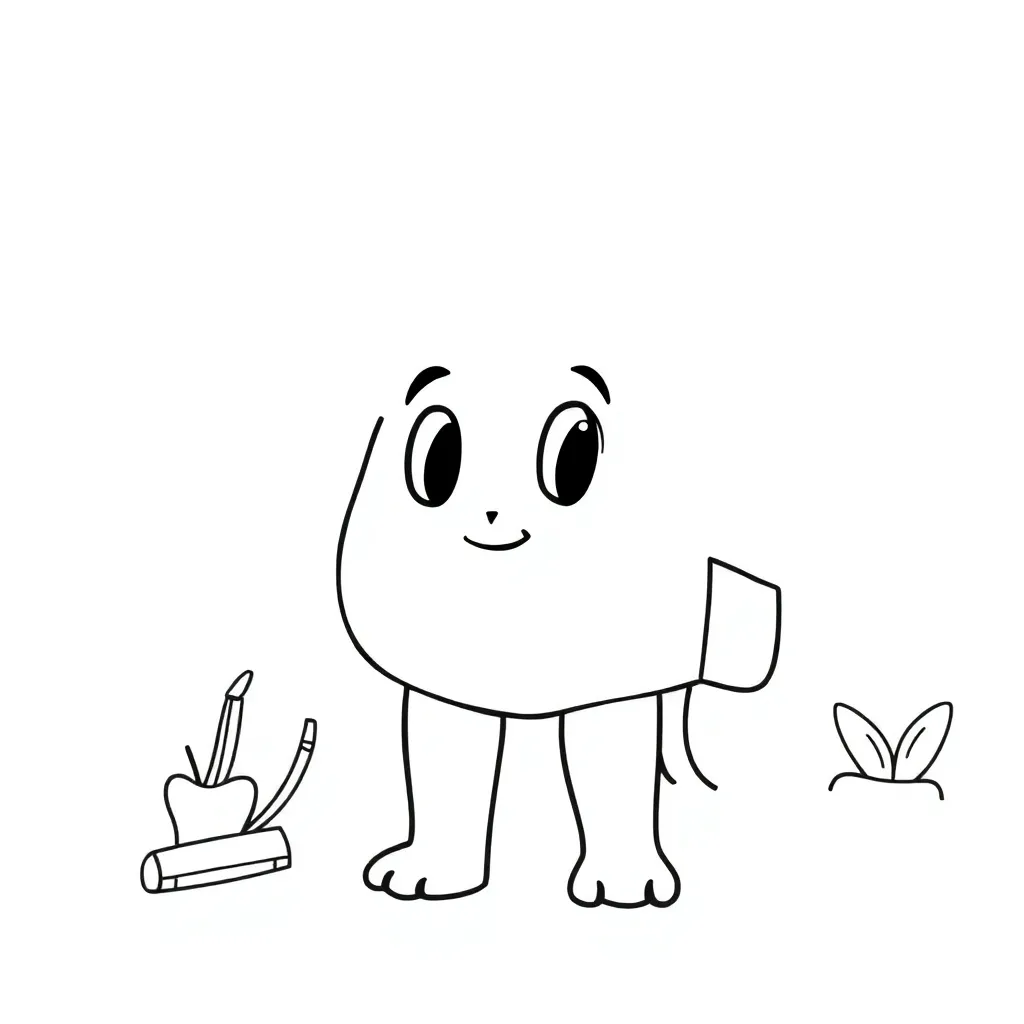 Childrens coloring page