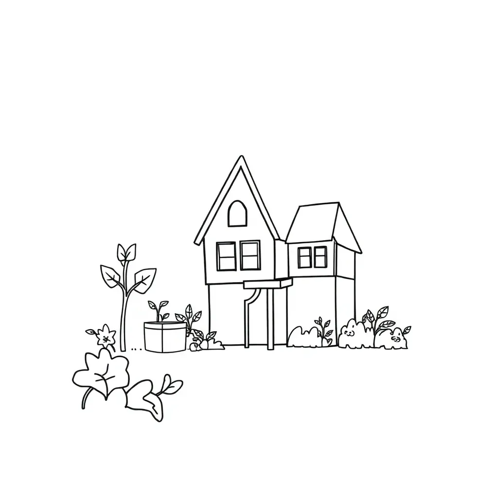 Childrens coloring page
