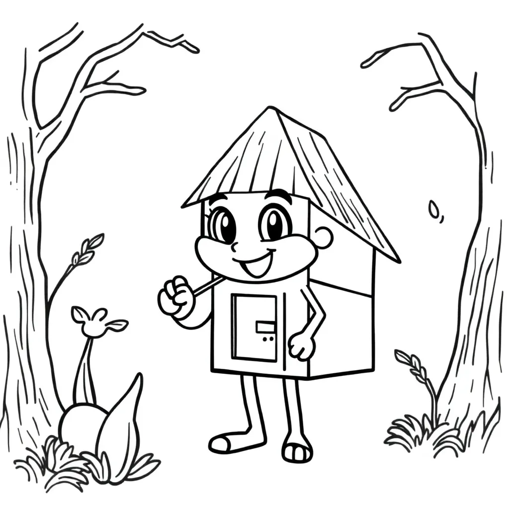 Childrens coloring page
