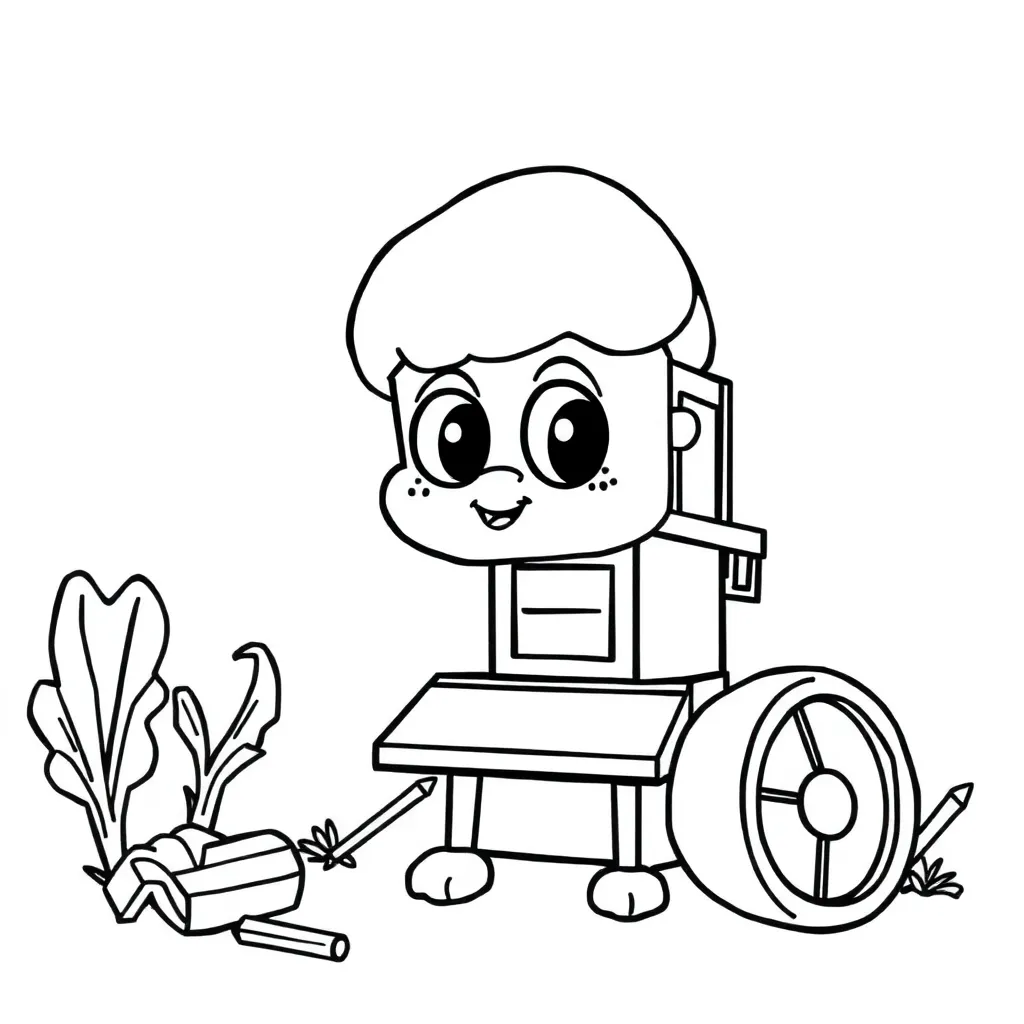 Childrens coloring page